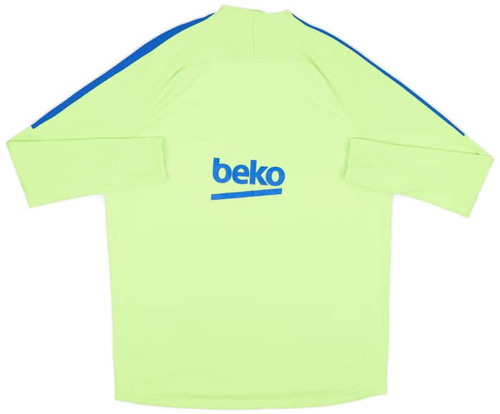 2017-18 Barcelona Nike 1/4 Zip Training Top - 8/10 - (XL)