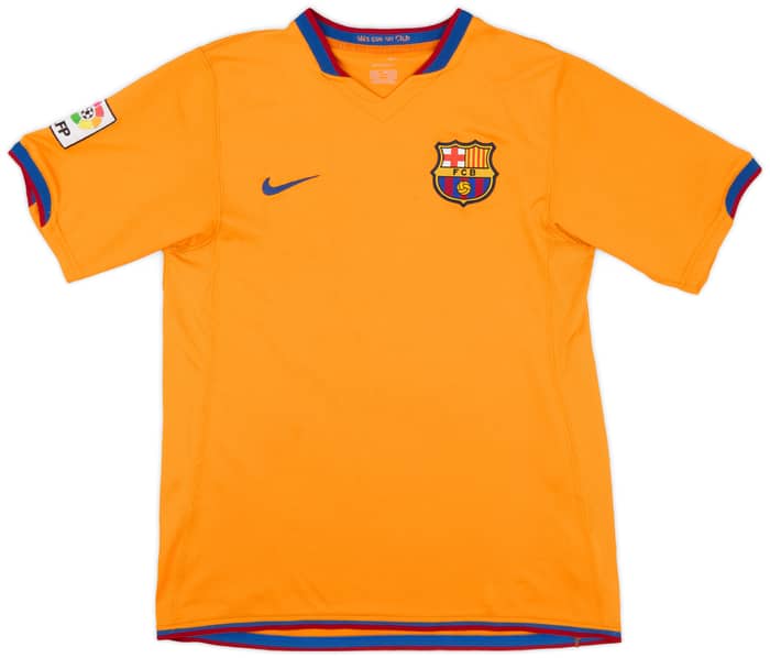 2006-08 Barcelona Away Shirt Messi #19 - 6/10 - (S)