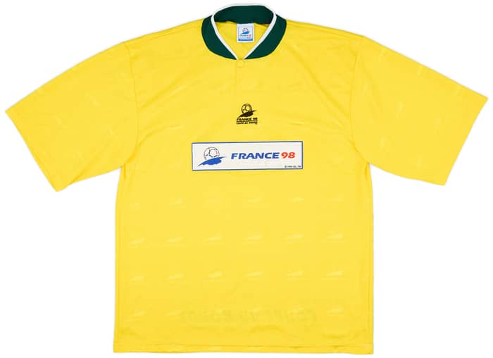 1998 France 98 'Coupe Du Monde' Training Shirt - 9/10 - (XL)