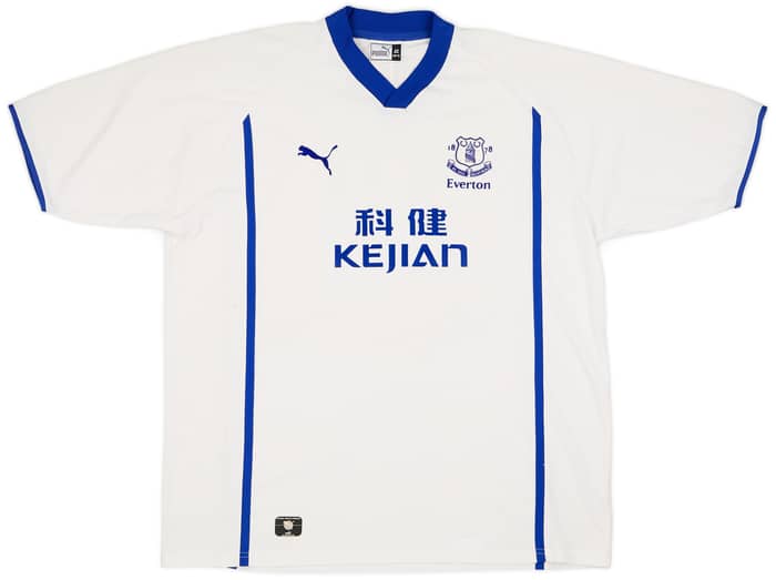 2002-03 Everton Away Shirt Rooney #18 - 8/10 - (XL)