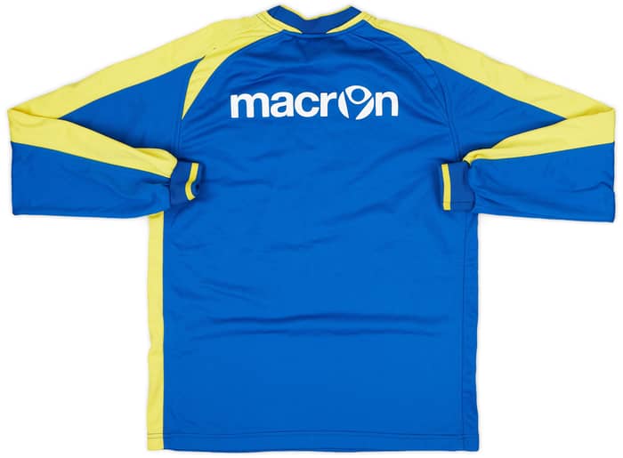 2009-10 Leeds United Macron Training Top - 8/10 - (L.Boys)