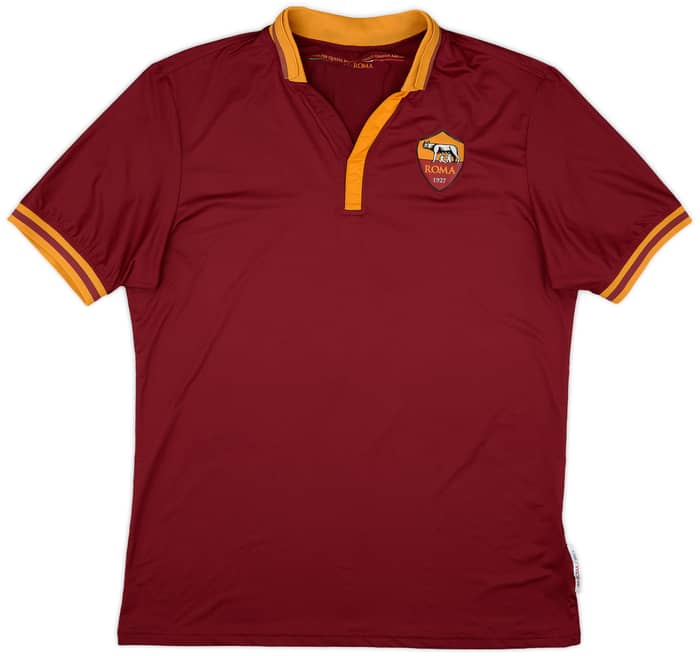 2013-14 Roma Home Shirt Strootman #6 - 8/10 - (XXL)