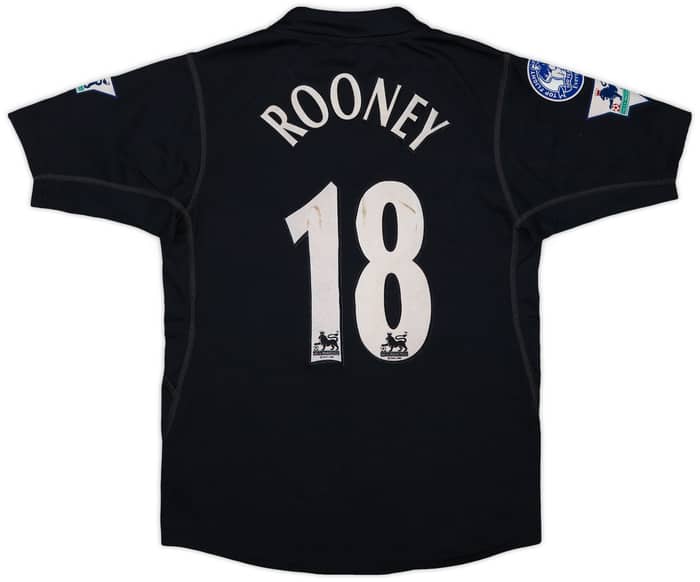 2002-03 Everton Third Shirt Rooney #18 - 7/10 - (XL.Boys)