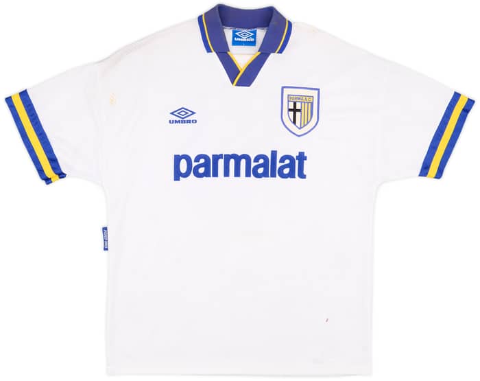1993-94 Parma Match Issue Home Shirt #10