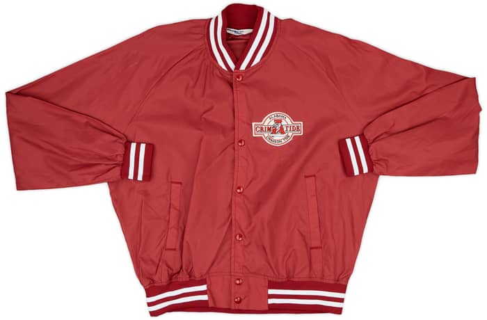1990s Alabama Crimson Tide Chalk Line Varsity Jacket - 9/10 - (XL)