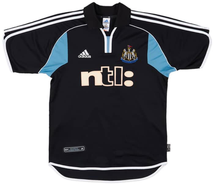 2000-01 Newcastle Away Shirt Shearer #9 - 8/10 - (S)