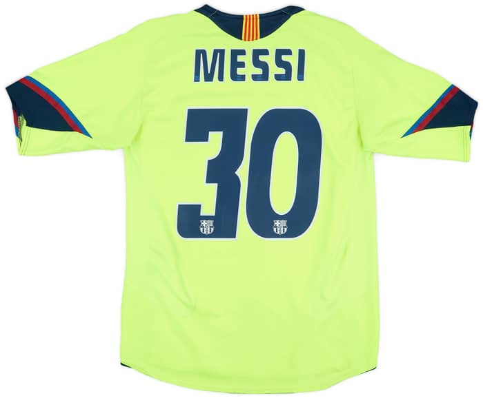 2005-06 Barcelona Away Shirt Messi #30 - 6/10 - (S)
