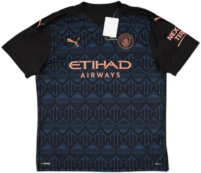 2020-21 Manchester City Away Shirt Sterling #7 (XL)
