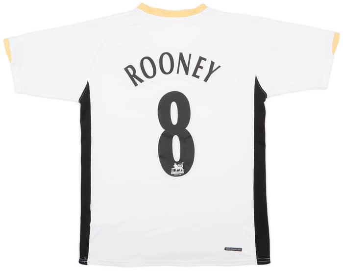 2006-08 Manchester United Away Shirt Rooney #8 - 6/10 - (XL.Boys)
