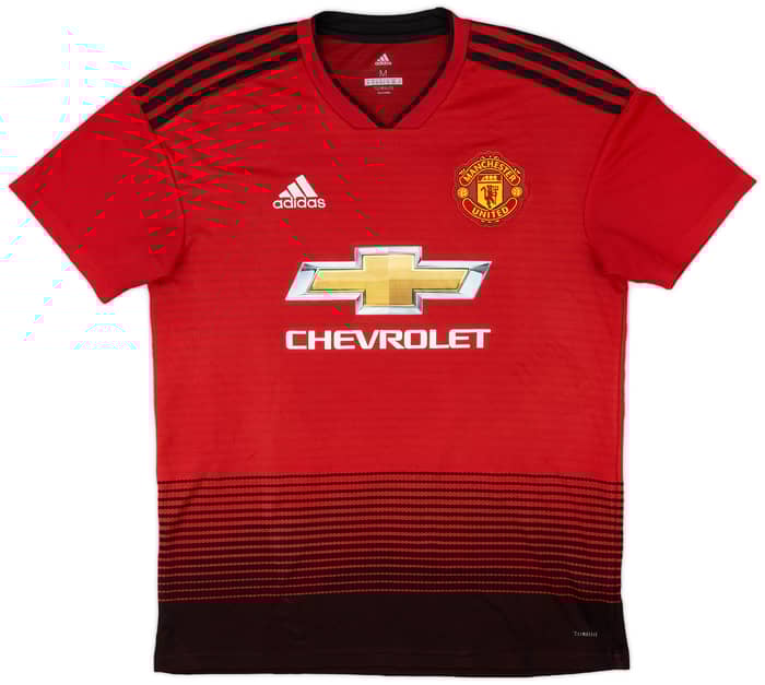 2018-19 Manchester United Home Shirt Rashford #10 - 8/10 - (M)