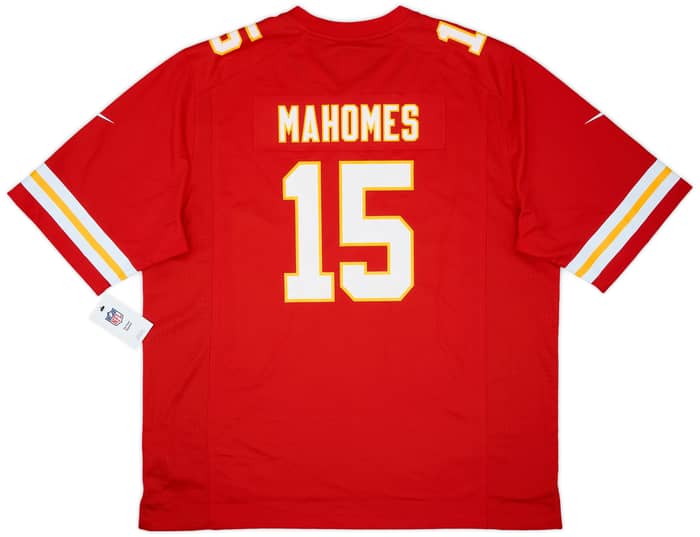 2017-24 Kansas City Chiefs Mahomes #15 Nike Game Home Jersey (XXL)