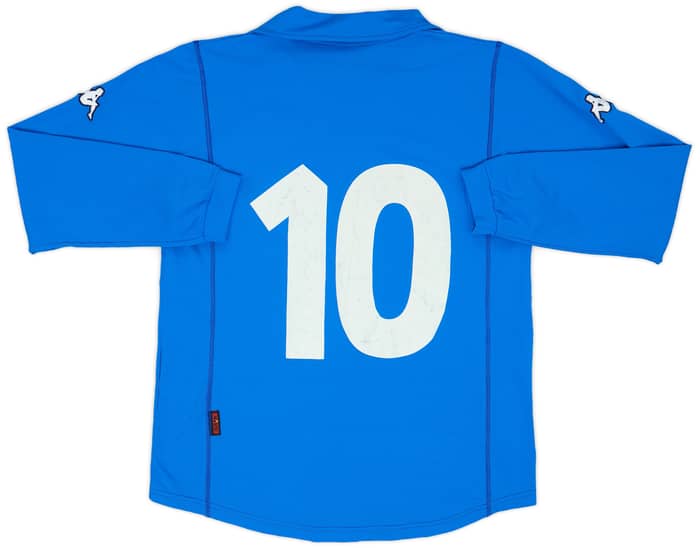 2000-01 Italy Home L/S Shirt #10 (Women's L)