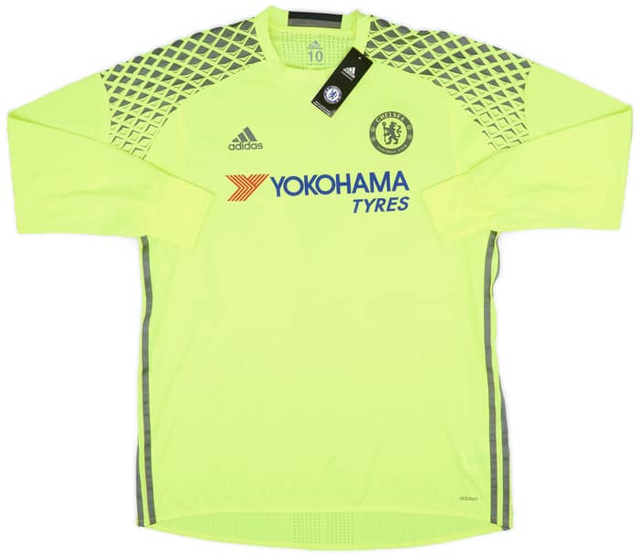 2016-17 Chelsea Player Issue GK Away Shirt Eduardo #37
