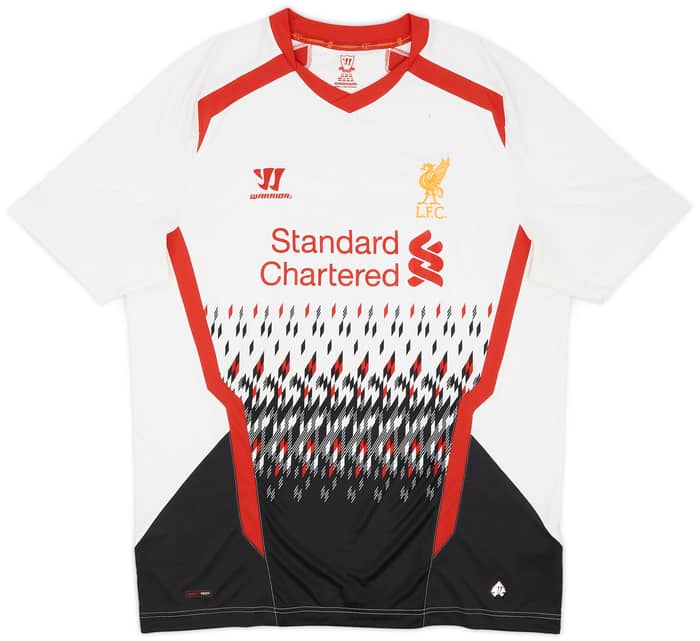 2013-14 Liverpool Away Shirt Gerrard #8 - 6/10 - (XXL)