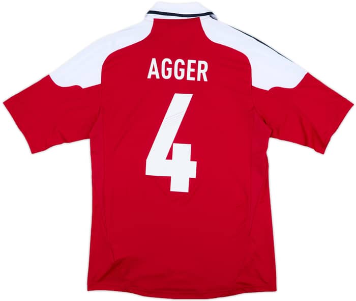 2012-13 Denmark Home Shirt Agger #4 (S)