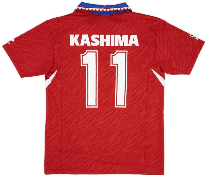 1992 Kashima Antlers Home Shirt #11 - 9/10 - (L)