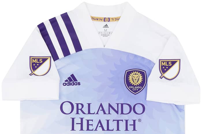 2021 Orlando City Match Worn Away Shirt Perea #21 (v Inter Miami)