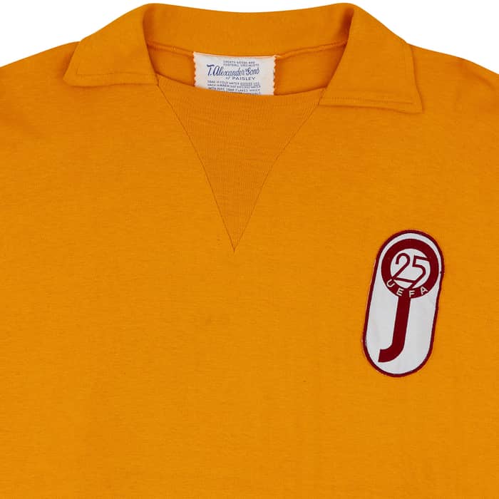 1972 Scotland U-18 Match Issue European Championship GK Shirt #12 (Stewart)