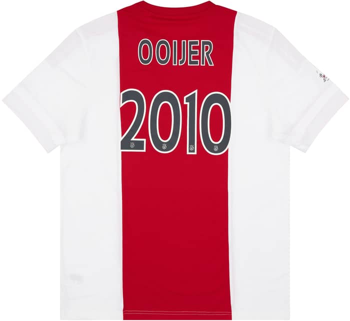 2015-16 Ajax Player Issue 'Reunie' Home Shirt Ooijer 2010 - 10/10 - XL
