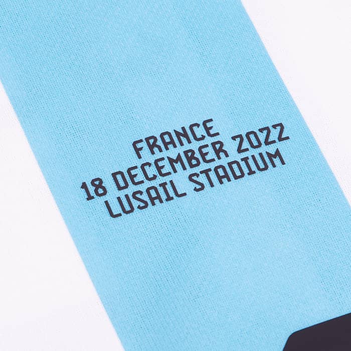 2022-23 Argentina Home 'vs France' Shirt Messi #10