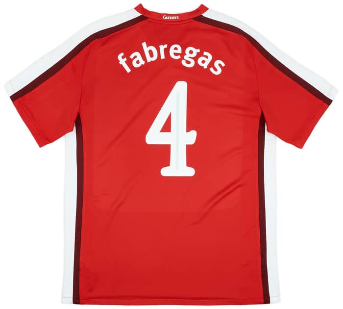 2008-10 Arsenal Home Shirt Fabregas #4