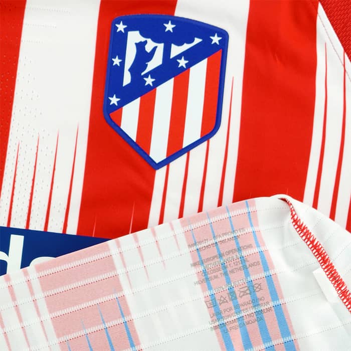 2018-19 Atletico Madrid Player Issue Home L/S Shirt