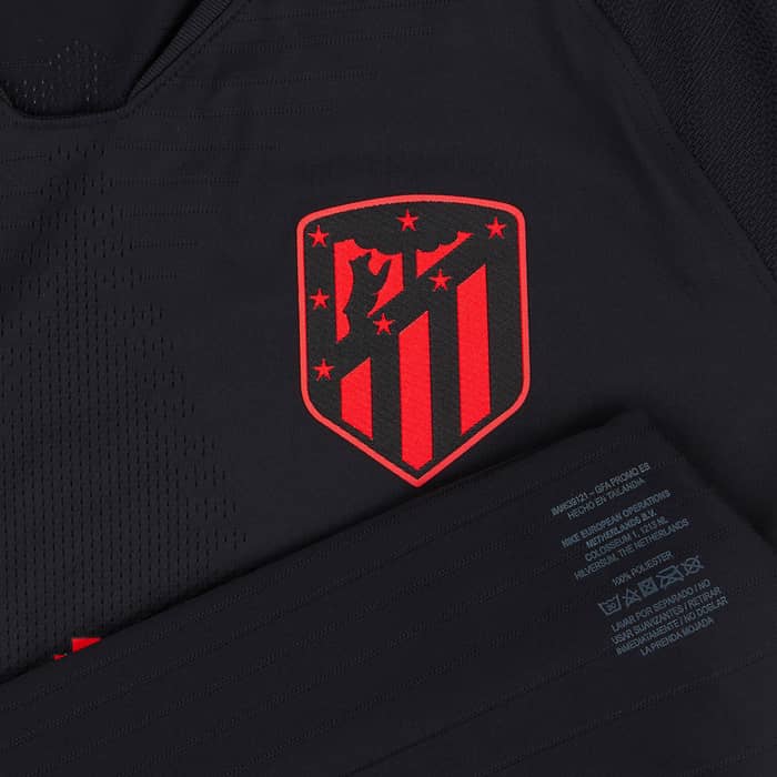 2019-20 Atletico Madrid Player Issue Vaporknit Away L/S Shirt