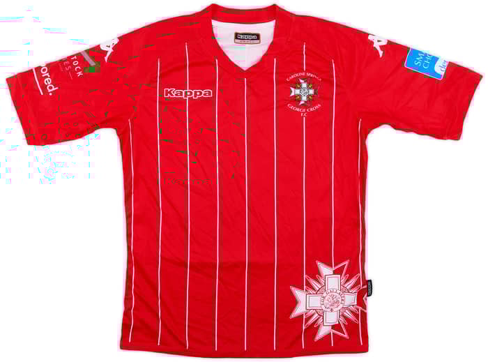 2019-20 George Cross FC Home Shirt #3 - 9/10 - (S)