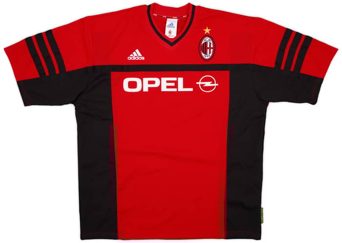 1998-00 AC Milan Player Issue adidas Training Shirt - 10/10 - (L)