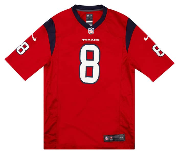 2012-13 Houston Texans Schaub #8 Nike Game Jersey (Alternate) M