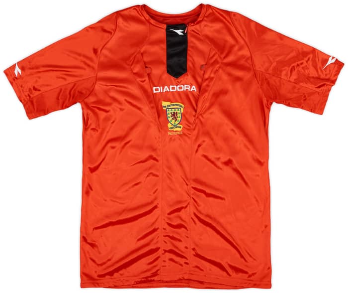 2000s Scotland Diadora Referee Shirt - 8/10 - (M)