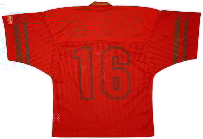 1991 San Francisco 49ers #16 Campri Teamline Jersey - 6/10 - (XL)