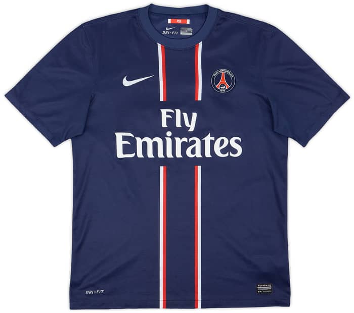 2013-14 Paris Saint-Germain Home Shirt Beckham #32 - 5/10 - (M)
