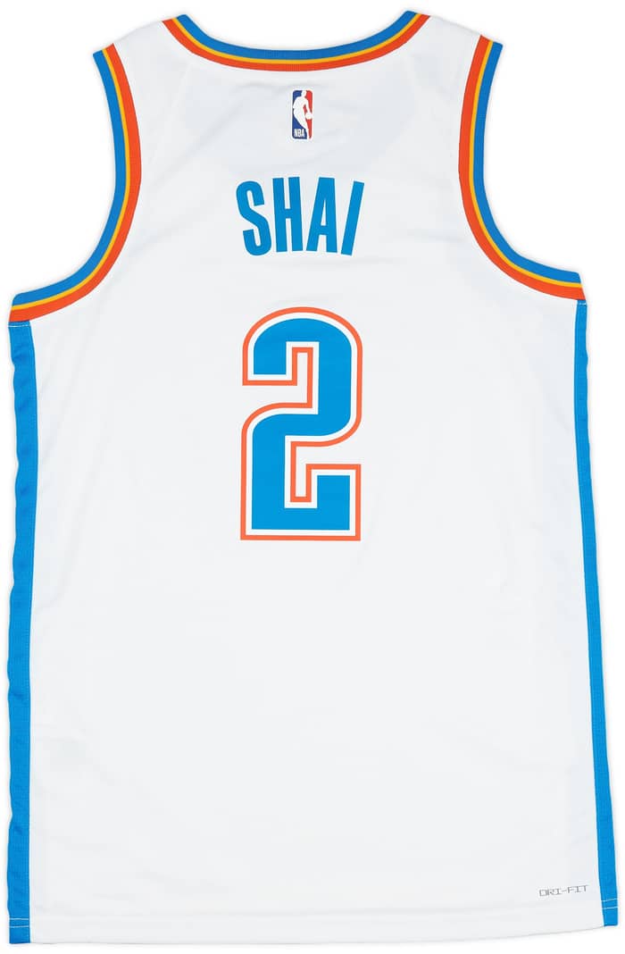 2019-23 Oklahoma City Thunder Shai #2 Nike Swingman Jersey (Home) S - W/Tags