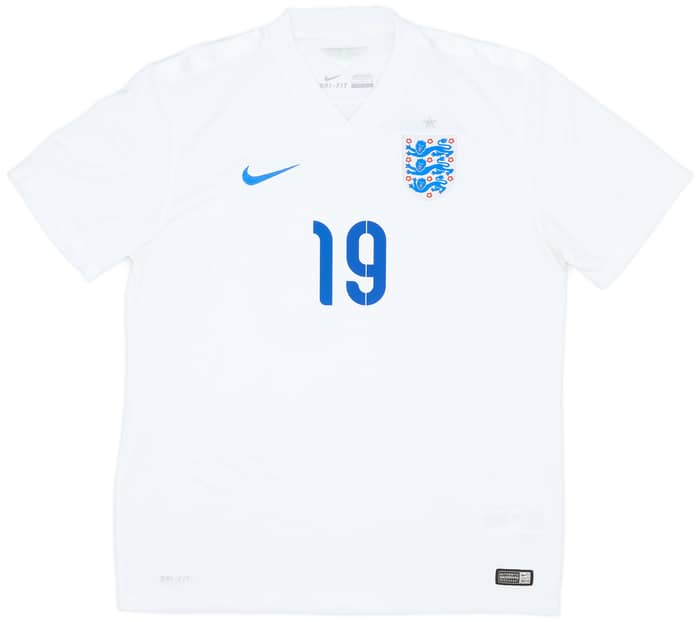 2014-15 England Home Shirt Sterling #19 - 8/10 - (L)