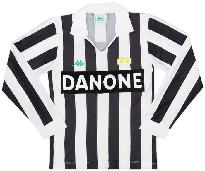 1992-94 Juventus Home L/S Shirt #10 - 7/10 - (XS)