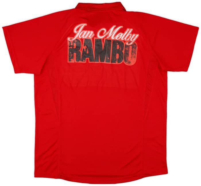 2010s Denmark 'Jan Molby Rambo' Spiro Polo Shirt - 10/10 - (XXL)