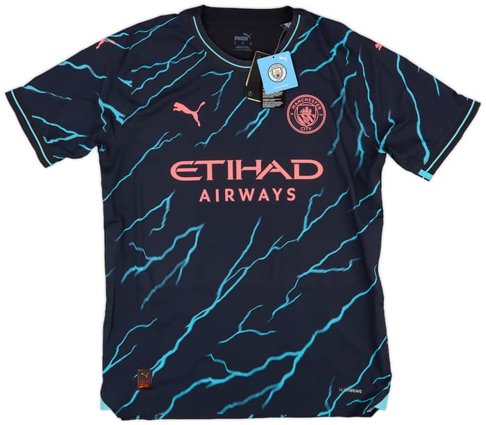 2023-24 Manchester City Authentic Third Shirt DeBruyne #17 (M)