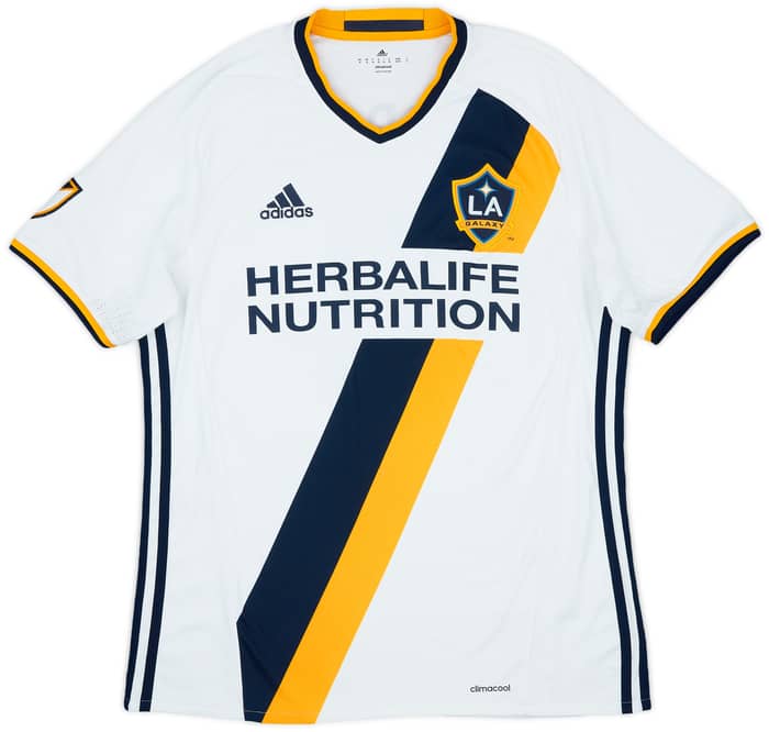 2016-17 LA Galaxy Home Shirt Gerrard #8 - 9/10 - (M)