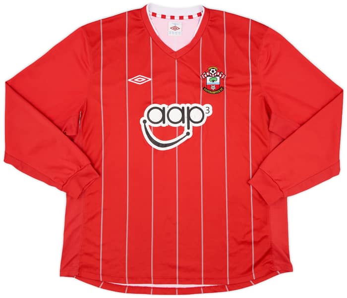 2012-13 Southampton Home L/S Shirt Lallana #20 - 6/10 - (XXL)
