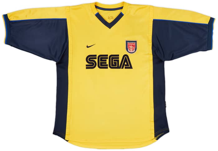 1999-01 Arsenal Away Shirt Henry #14 - 8/10 - (XL)