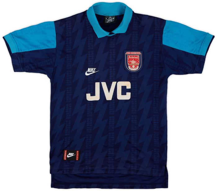 1994-95 Arsenal Away Shirt Schwarz #15 - 6/10 - (S)
