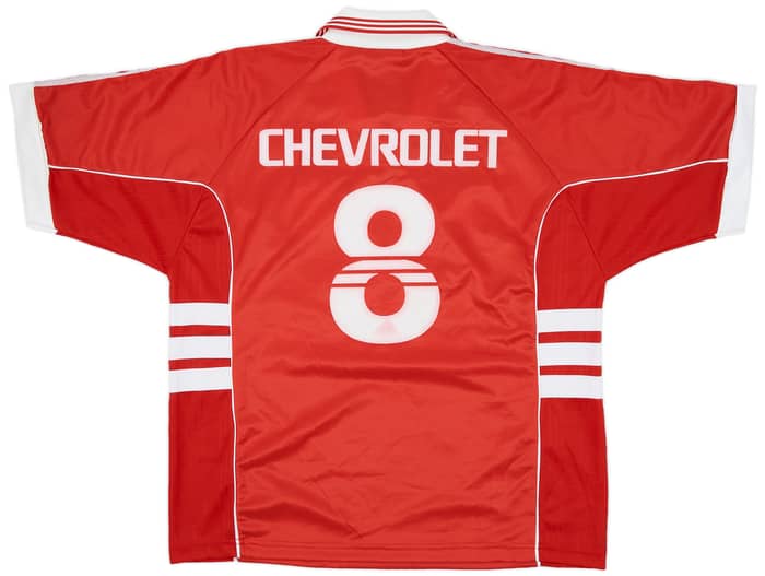 1999-00 Internacional Home Shirt #8 - 9/10 - (L)