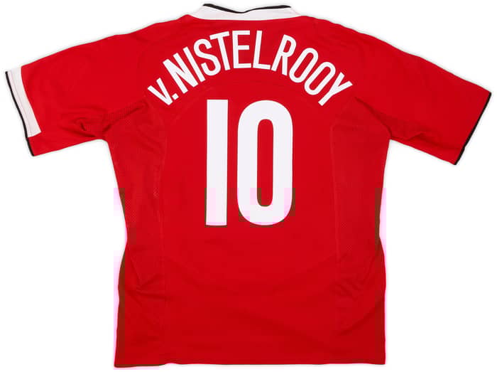 2004-06 Manchester United Home Shirt V.Nistelrooy #10 - 5/10 - (L)