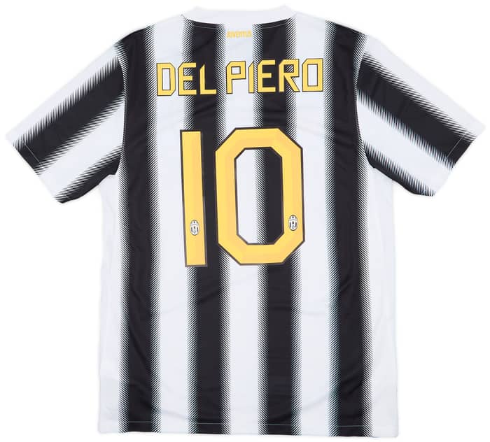 2011-12 Juventus Home Shirt Del Piero #10 (M)