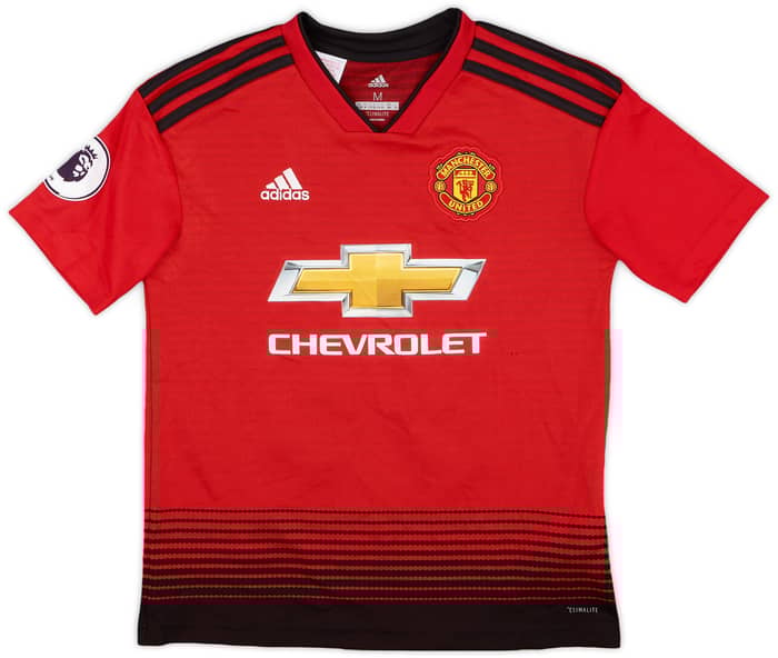 2018-19 Manchester United Home Shirt Lingard #14 - 5/10 - (M.Boys)