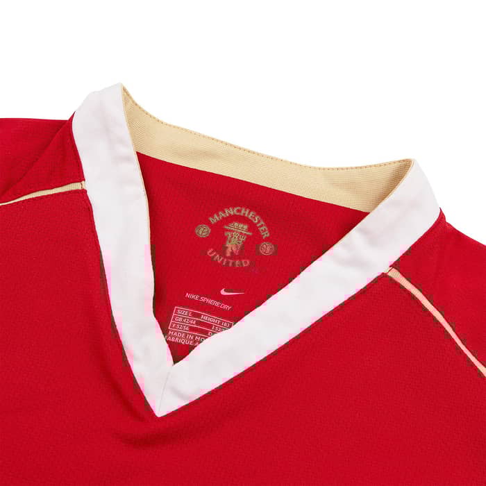 2006-07 Manchester United Home Shirt Rooney #8