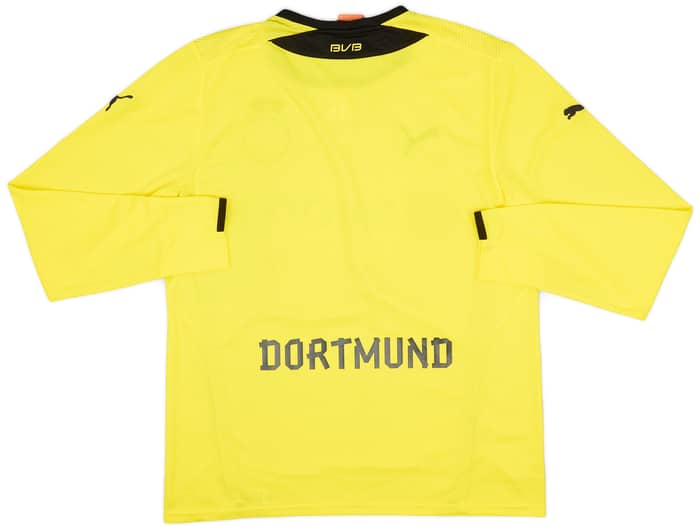 2013-14 Borussia Dortmund Home L/S Shirt - 7/10 - (L)