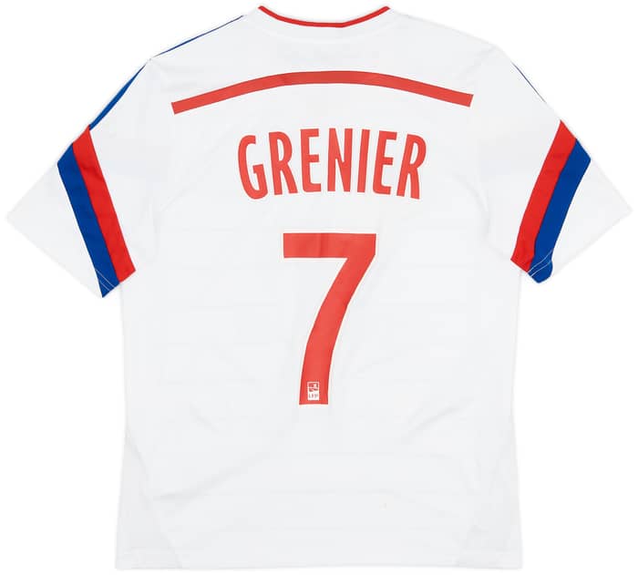 2014-15 Lyon Home Shirt Grenier #7 - 7/10 - (L.Boys)