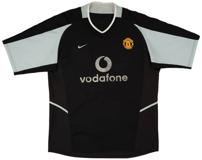 2002-04 Manchester United GK S/S Shirt Barthez #1 - 6/10 - (XXL)